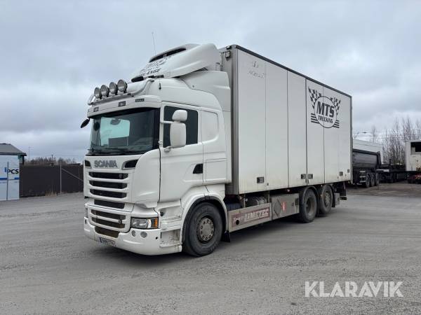 Lastbil Scania R560 6x2 med kylaggregat