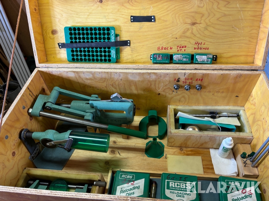 Laddutrustning till jakt ammunition