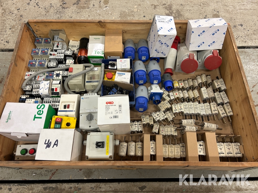 Blandat industrimaterial