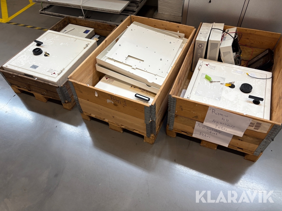 Nyckelskåp 5 st PAAM Systems