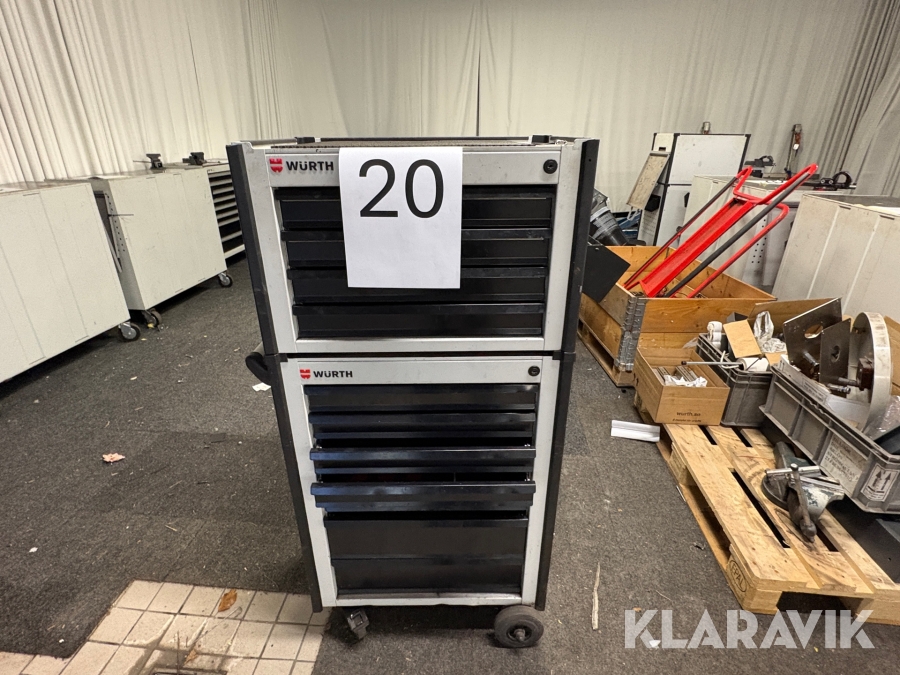 Verktygsvagn Wurth