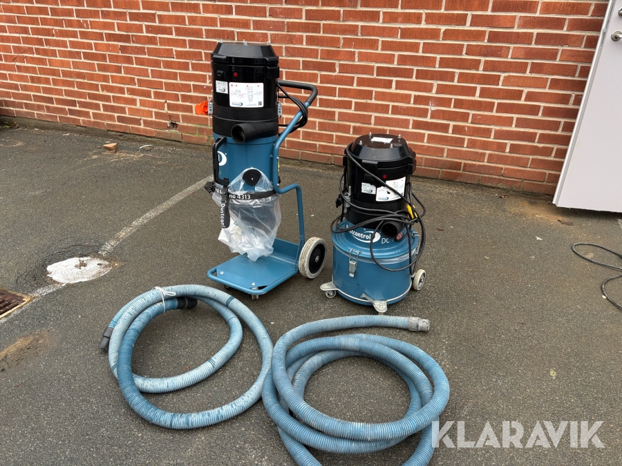 Stoftavskiljare Dustcontrol DC 2900 / DC 1800 2 st