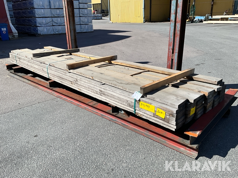 Virkespaket Sågad Furu 38x175 175löpmeter