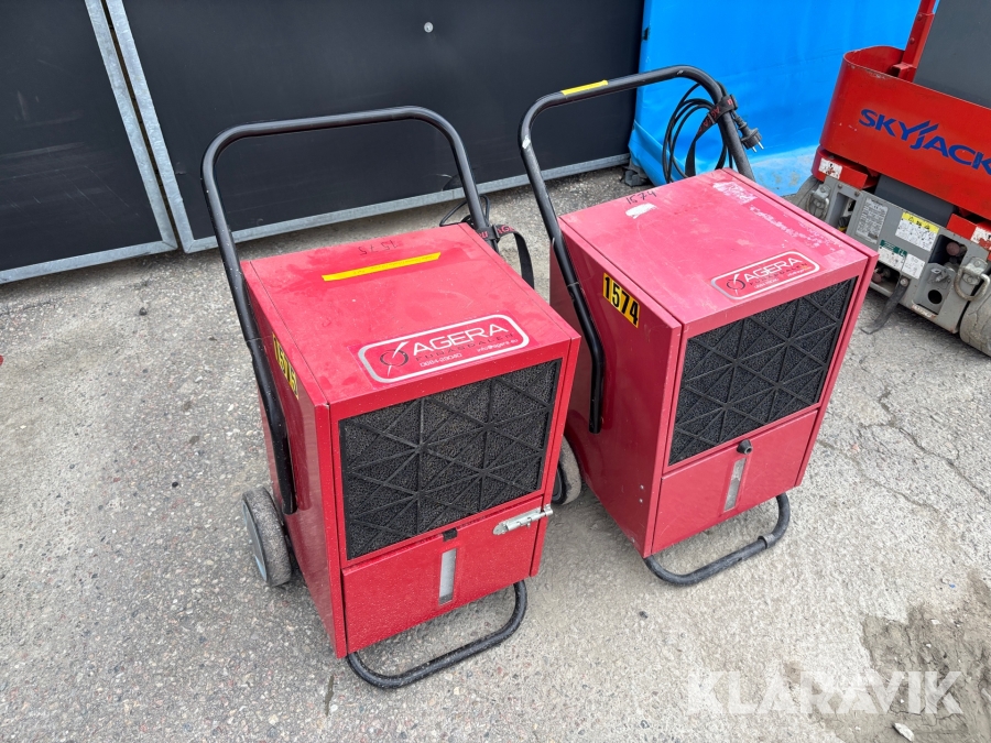 Avfuktare Malmbergs TDH-55UM 2 st
