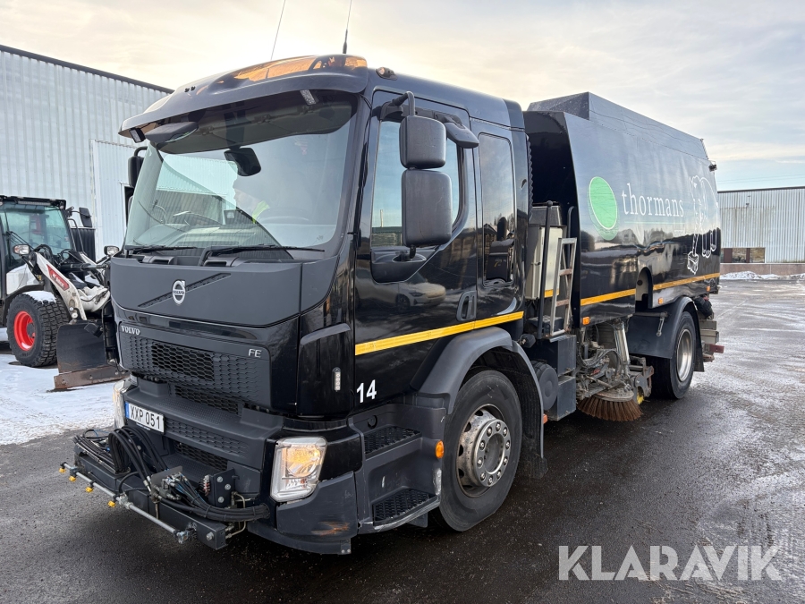 Sopmaskin Volvo FE Beam S9000
