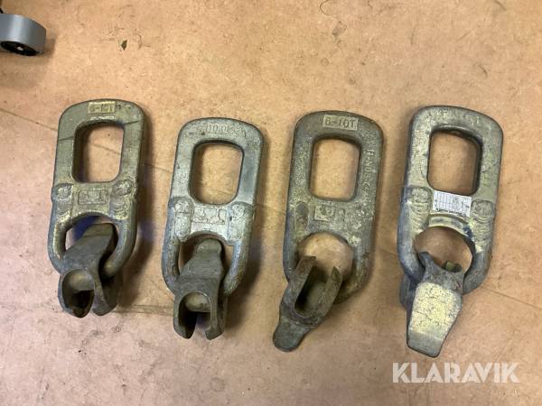 Lyftbeslag Kulankare 6-10T 4 st