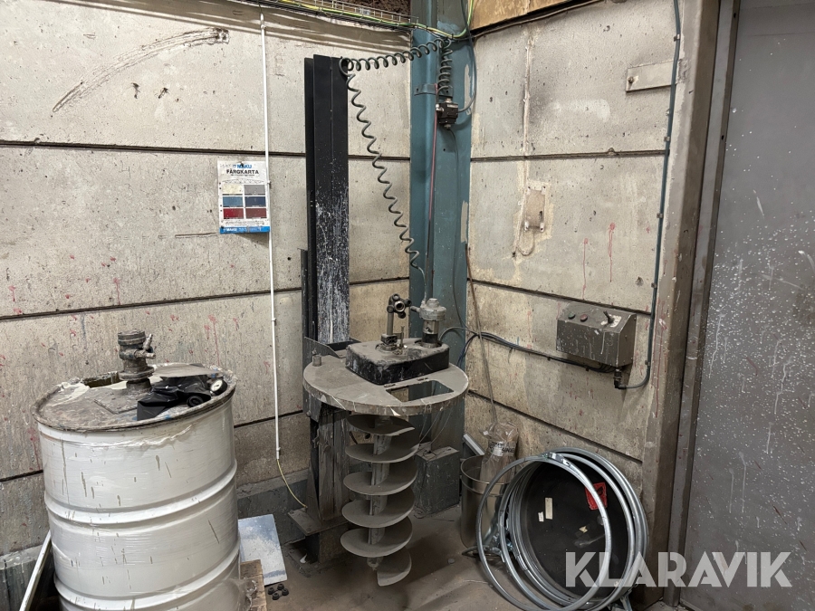 Fast blandskruv Graco luftstyrd