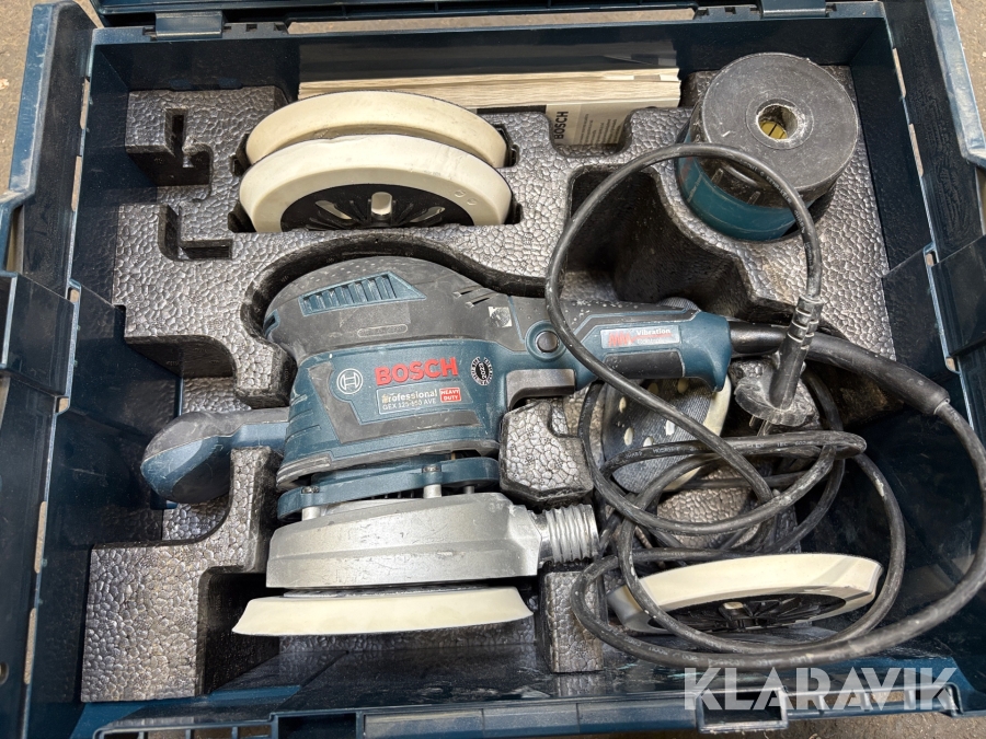 Slipmaskin Bosch Professional GEX 125-150 AVE