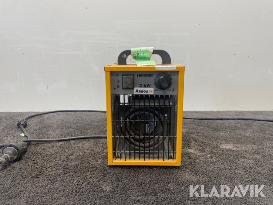 Varmluftsfläkt Amiga 2 KW