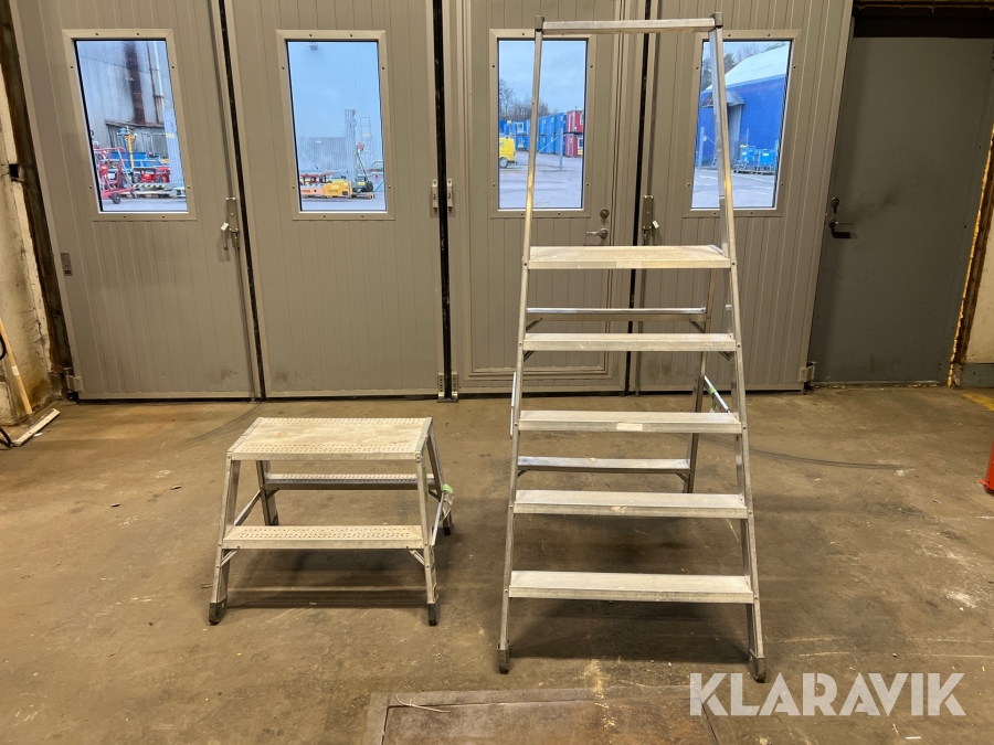 Arbetsbockar 1,2m & 0,5 m Zarges Z-500 2 st