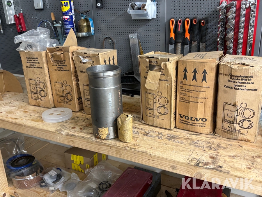 Cylindrar till TD 70E Volvo 6 st