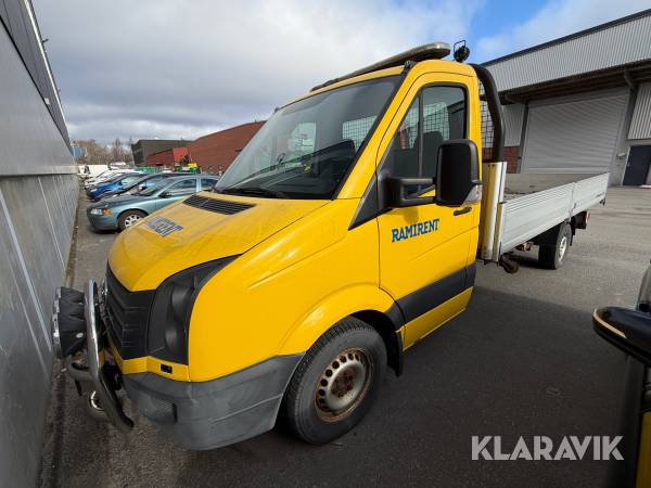 Lätt lastbil Volkswagen Crafter 35 Chassi EH med kran