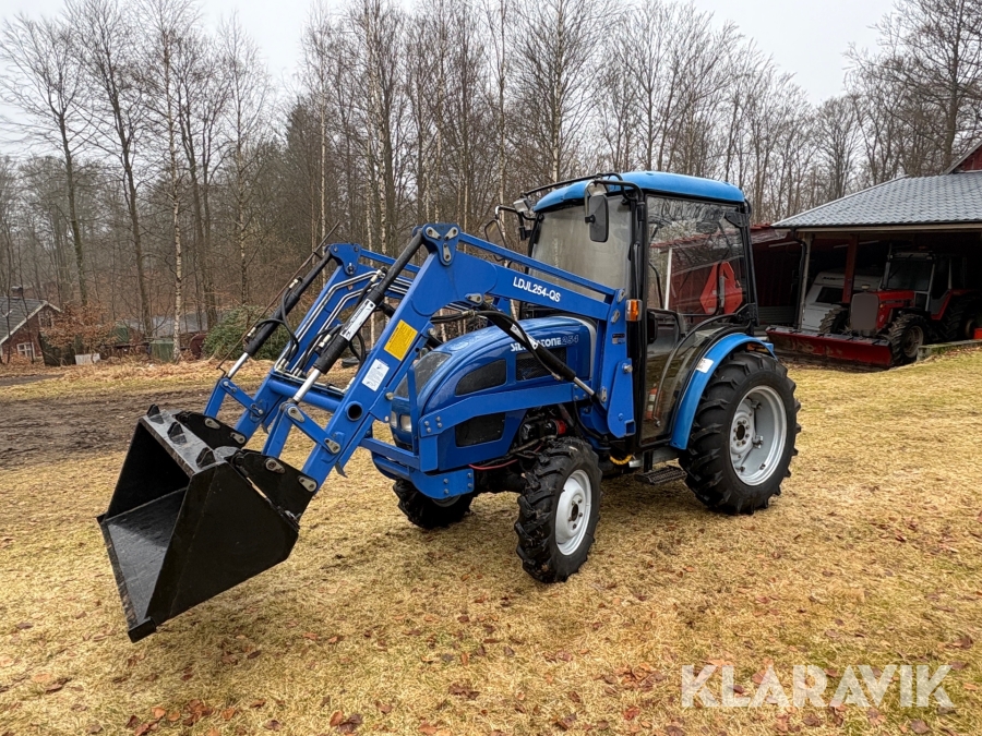 Traktor Silverstone 254 med frontlastare LDJL254-QS och skopa