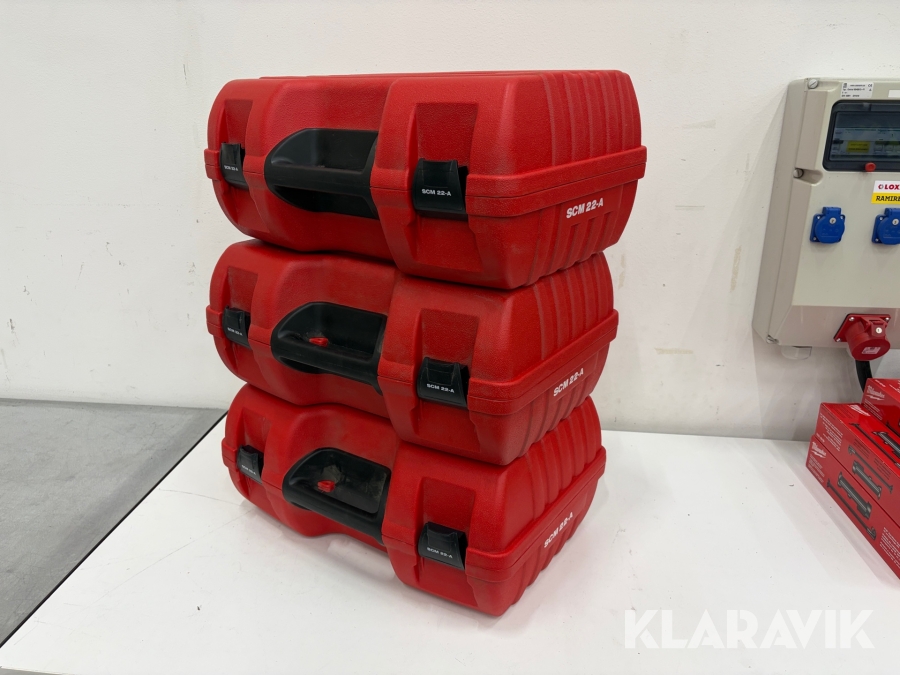 Maskinväskor Hilti SCW 22-A 3st