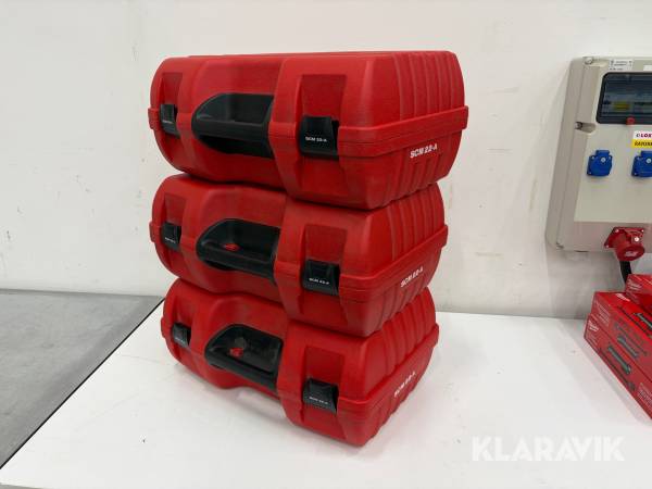 Maskinväskor Hilti SCW 22-A 3st