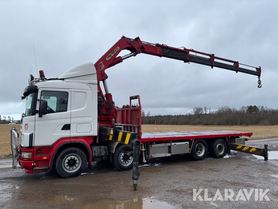 Kranbil Scania R124GB 8X2