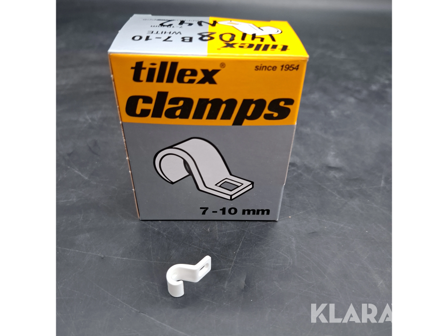 Ledningshållare Tillex 7–10 mm, 10 300 st