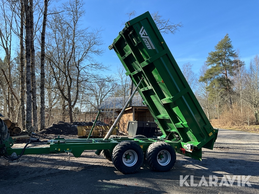 Entreprenadkärra Western WF12LD 13,5t med Oanvända förhöjningslämmar