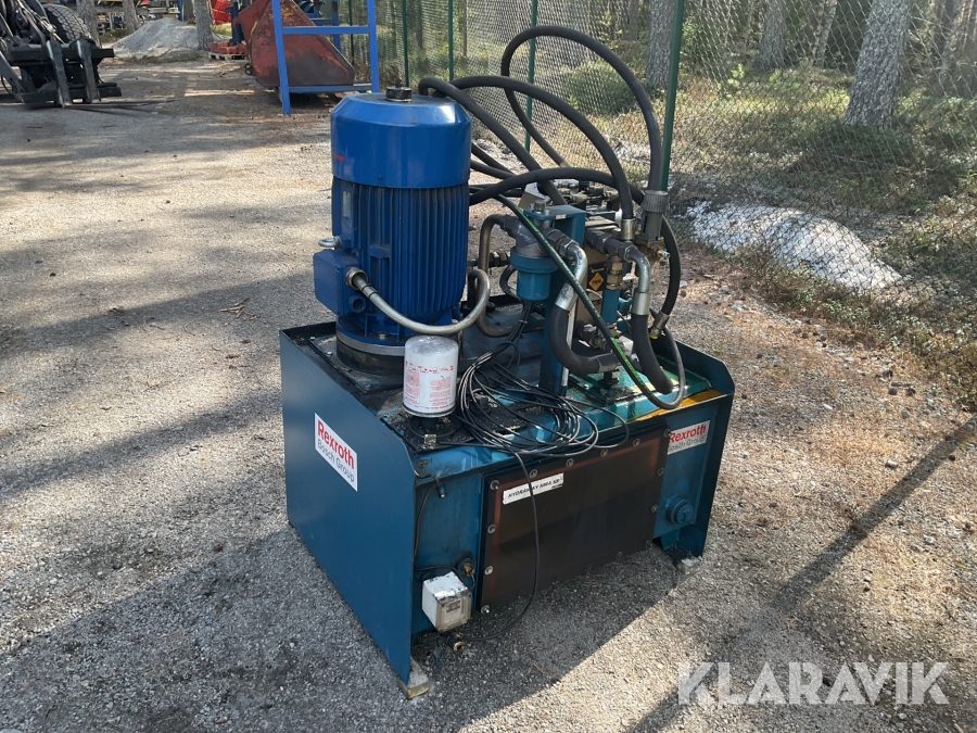 Hydraulaggregat Rexroth 200liter