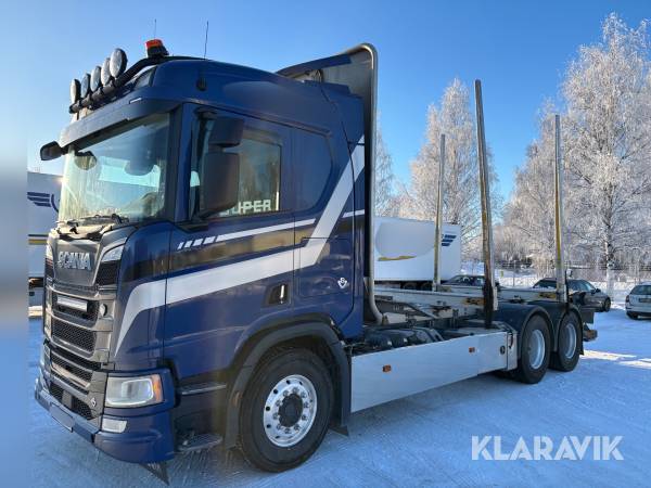 Timmerbil Scania R650B 6X4NB