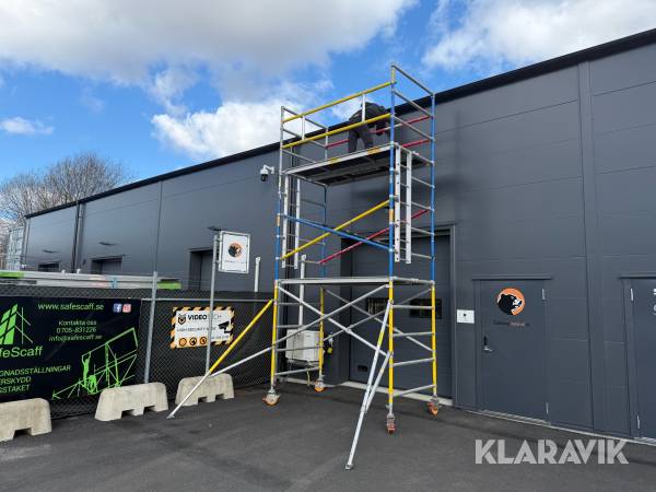 Bred Rullställning, aluminum Zip-up & Alufase