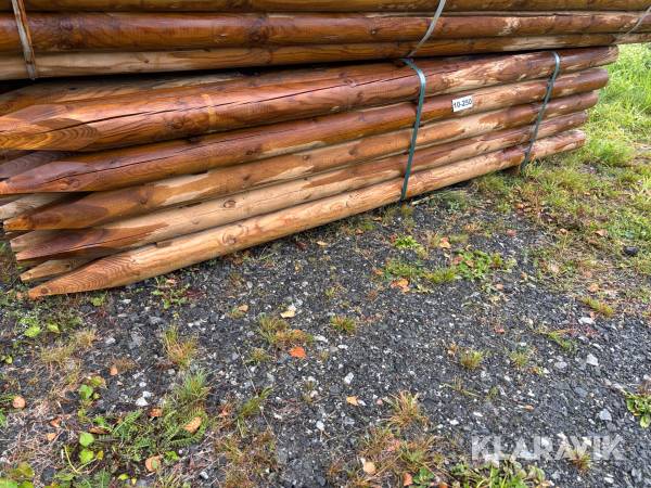 Stängselstolp Fyrås Trä 10*250 55 st