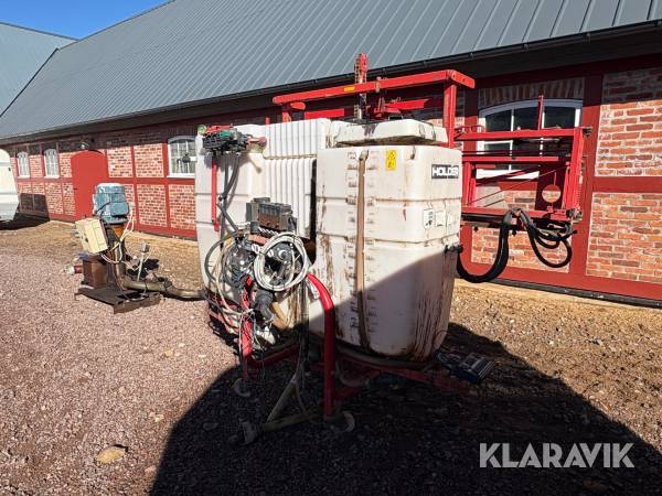 Växtskyddsspruta Holder S1000 12m