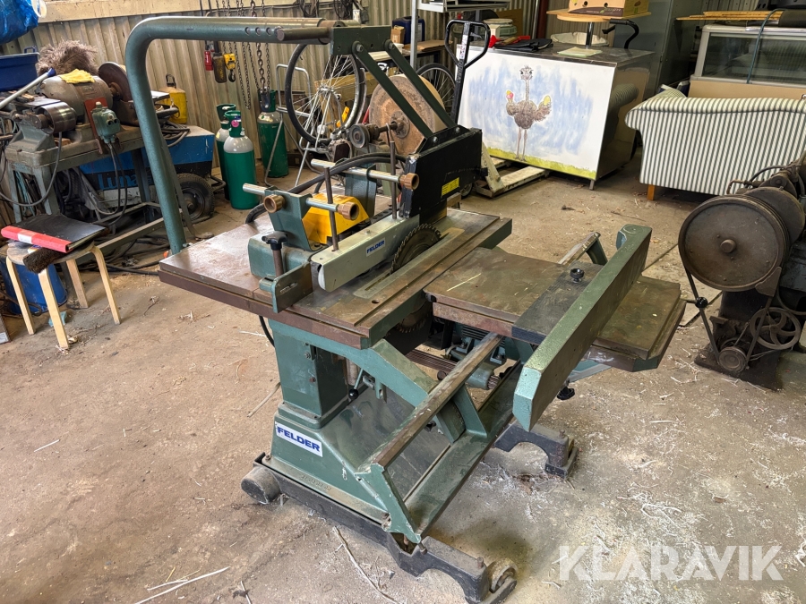 Kombimaskin Felder KFS 33 med stål