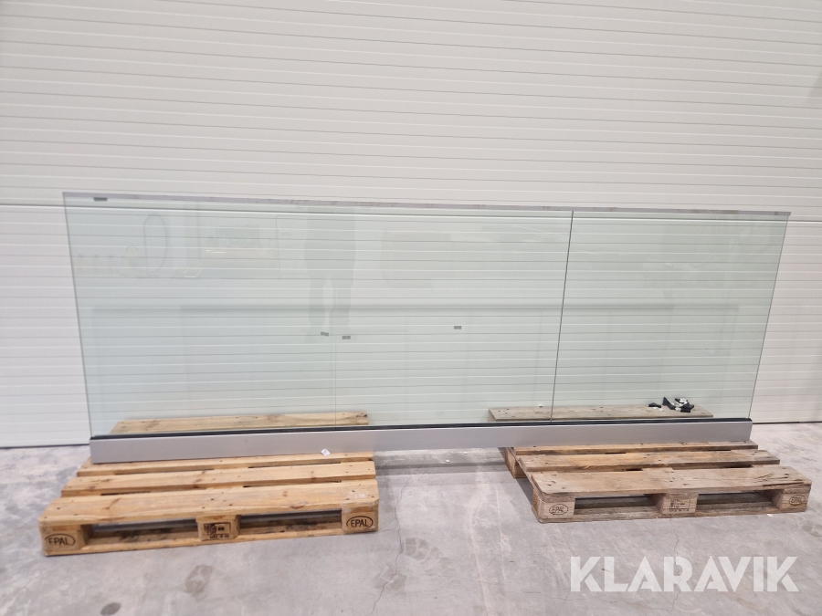 Glasräcken 18 meter