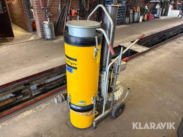Asbestdammsugare Atlas Copco