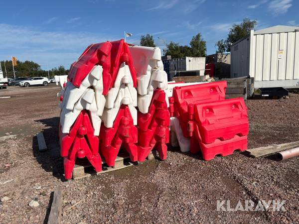 Barriärer avspärrning . 20L 58st