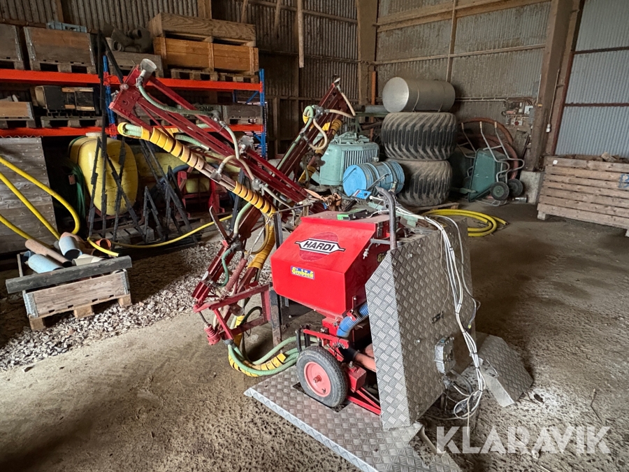 Frösåmaskin Einböck pheumaticbox med 12m Hardiramp och egen motor