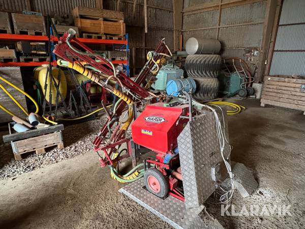 Frösåmaskin Einböck pheumaticbox med 12m Hardiramp och egen motor