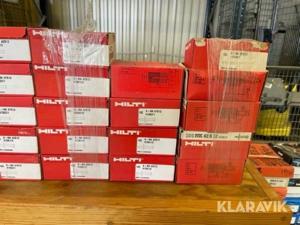 Parti med Hilti tillbehör