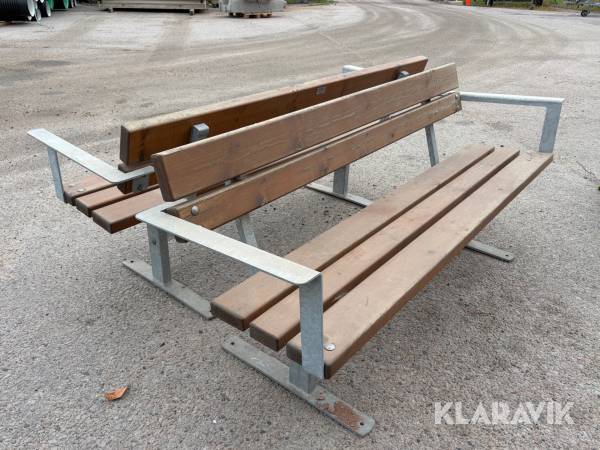 Bänkar Hags 2 st