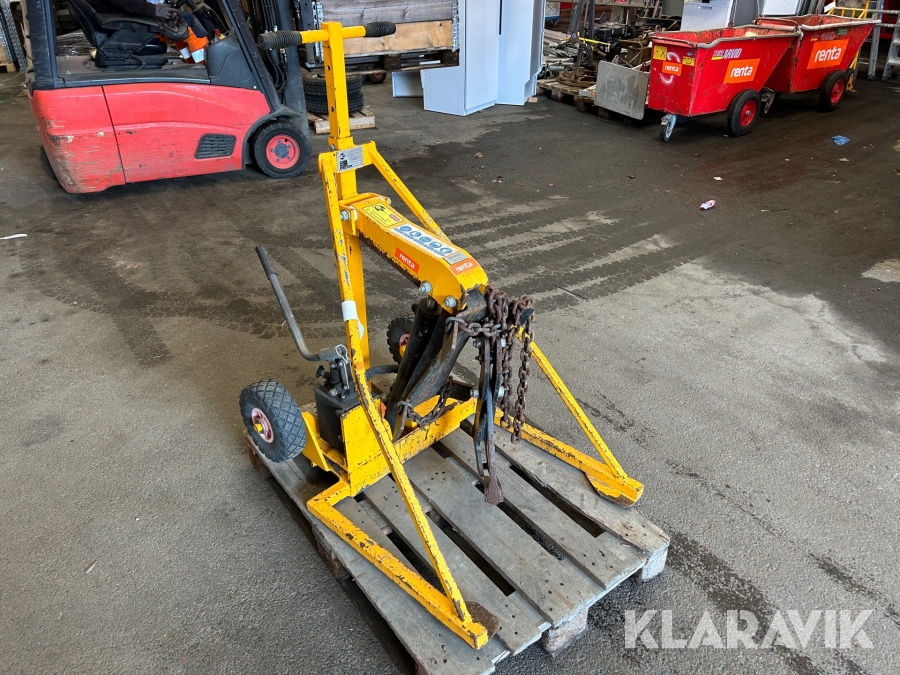 Stolpuppdragare Postpullers M730, Göteborg, Klaravik auktion