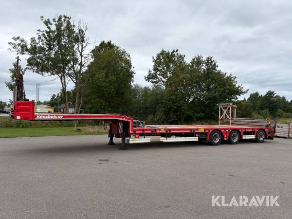 Maskintrailer Kässbohrer Lowbed