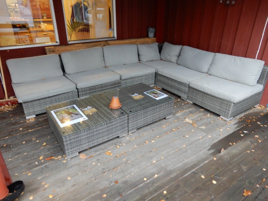 Utemöbler, loungemodell #1