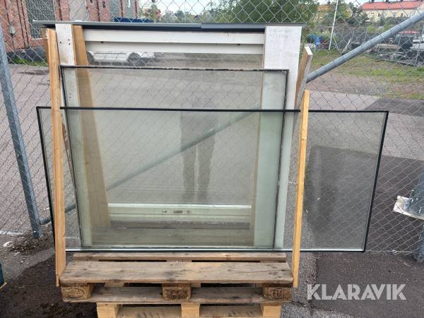 Glaskassetter 2-glas 2st