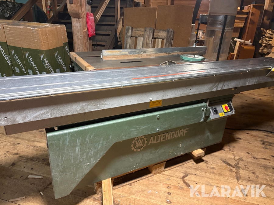 Justersåg Altendorf F90 med spånsug