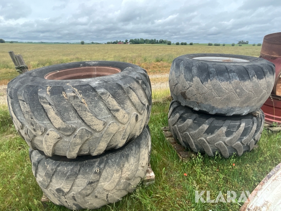 Vagnhjul Trelleborg Twin 600/55-22,5 4st