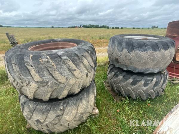 Vagnhjul Trelleborg Twin 600/55-22,5 4st