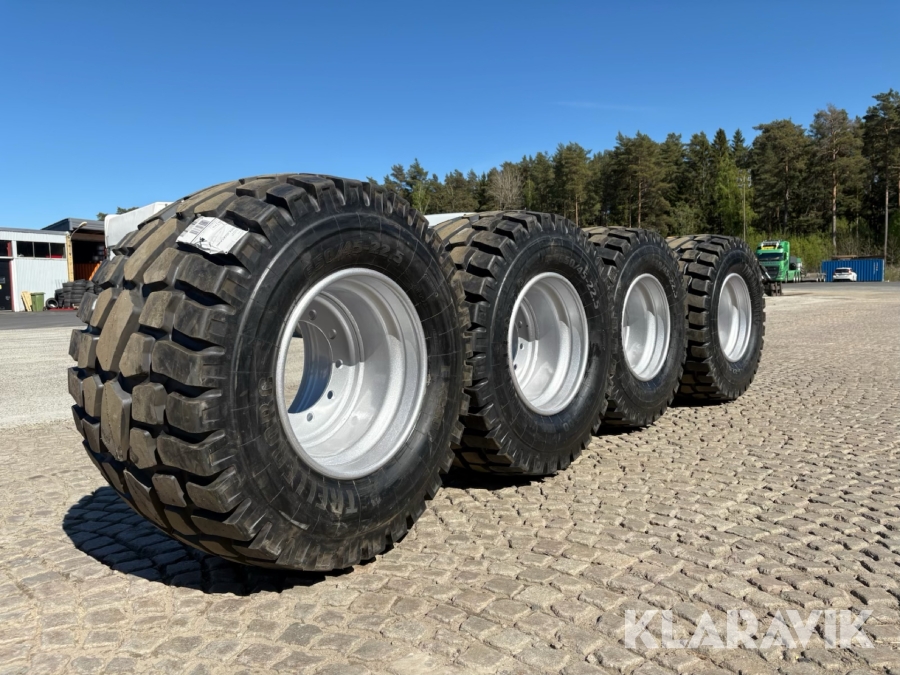 Kompletta hjul till hjulgrävare Trelleborg 650/45 22,5