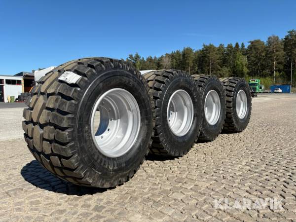 Kompletta hjul till hjulgrävare Trelleborg 650/45 22,5