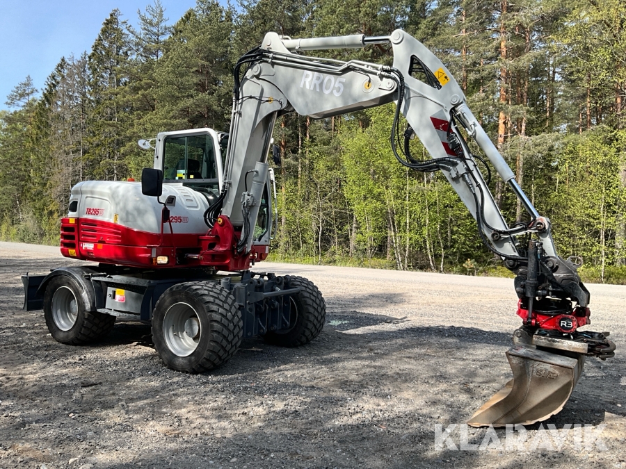 Hjulgrävare Takeuchi TB295W med Rototilt R3
