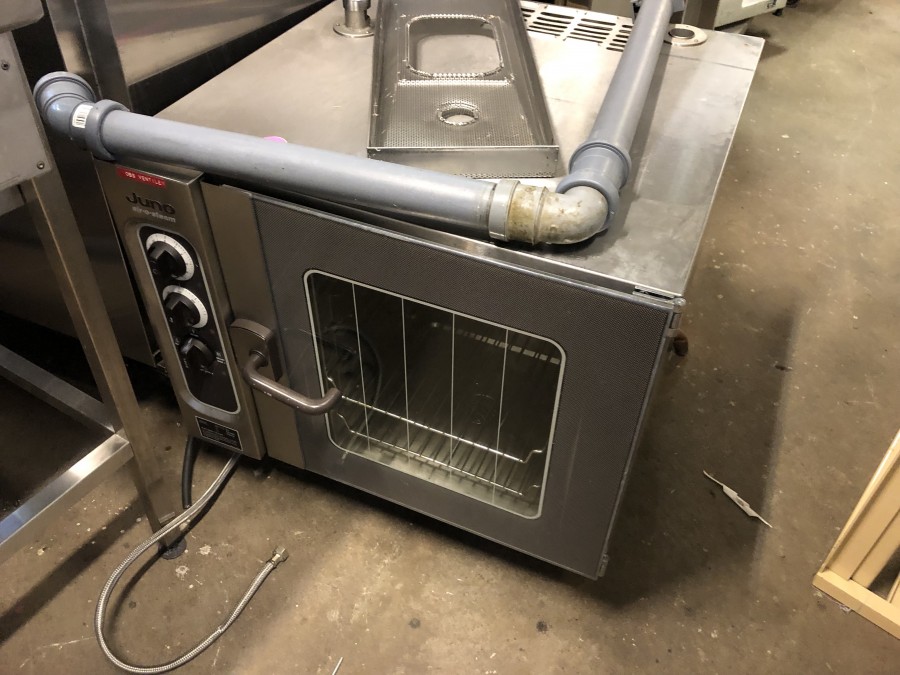 Storköksugn med ånga