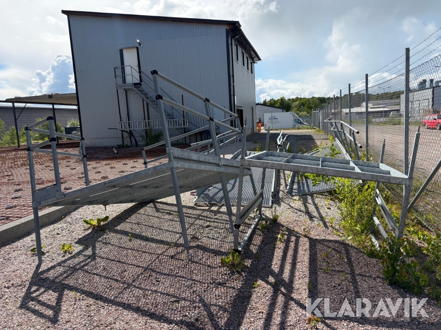 Handikappramp Trident Industri AB med plattform 2 st
