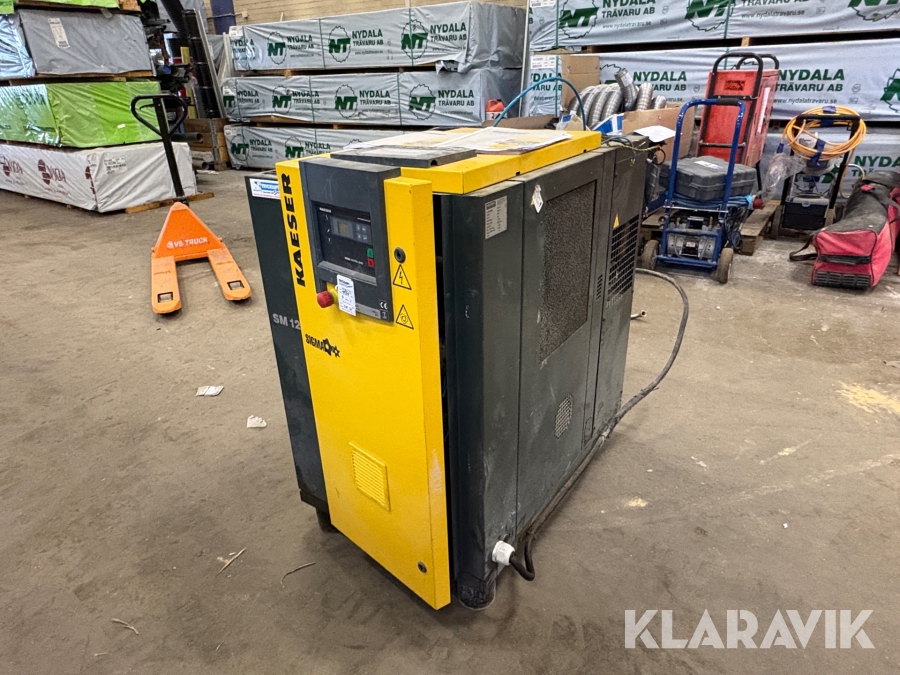 Skruvkompressor Kaeser SM 12 T