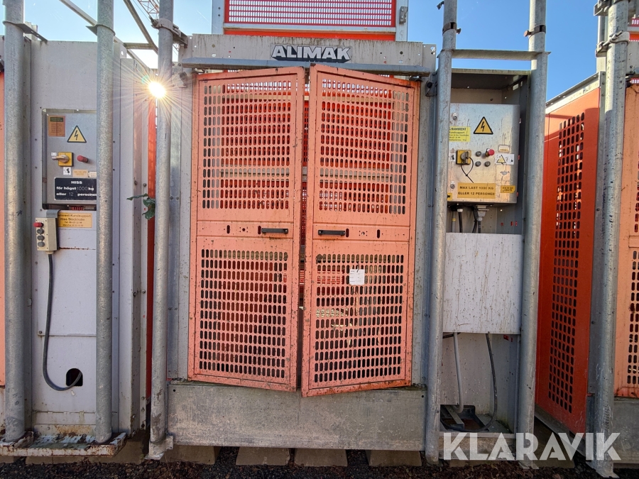 Bygghiss Alimak Scandinavia 450 Dol