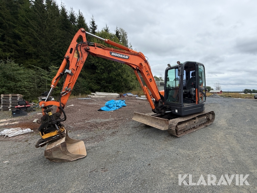 Grävmaskin Doosan DX60R